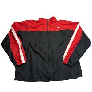 Vintage Cheeta full-zip windbreaker jacket